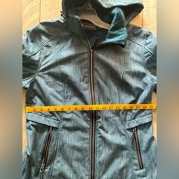 ♥️ Free Country Light Weight Lined Jacket in Teal. - Picture 3 of 7